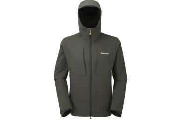 Image of Montane Dyno Stretch Jacket - Men's-Shadow/Zanskar Blue-X-Large