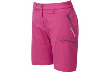 Image of Montane Dyno Stretch Short - Women's-French Berry/Antarctic Blue-12