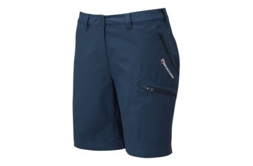 Image of Montane Dyno Stretch Shorts - Womens, Narwhal Blue, Extra Small, FDSSHNARA07