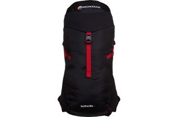 Image of Montane Featherlite 30 Pack-Black/Alpine Red-M/L