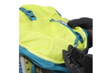 Image of Montane Featherlite 30 Pack-Zanskar Blue/Wild Lime-S/M