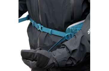 Image of Montane Featherlite 30 Pack-Zanskar Blue/Wild Lime-S/M