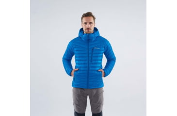 Image of Montane Featherlite Down Jacket - Mens, Electric Blue, Small, MFEDJELEB08