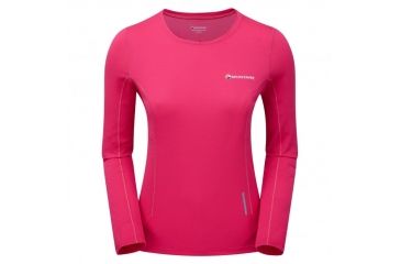 Image of Montane Fem Claw Long Sleeve T, Dolomite Pink, UK8/US6/EUR34, FCLLSDOLA5