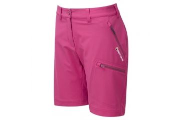 Image of Montane Fem Dyno Stretch Shorts, French Berry, UK8/US6/EUR34, FDSSHFREA3