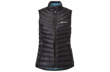 Image of Montane Fem Featherlite Down Vest, Black, UK8/US6/EUR34 FFEDVBLAA0