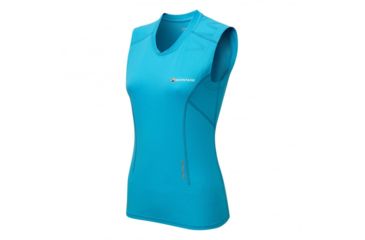 Image of Montane Fem Snap Tank, Cerulean Blue, UK8/US6/EUR34, FSNTACERA5