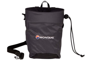 Image of Montane Finger Jam Chalk Bag, Charcoal, One Size, PFJCBCHAO09