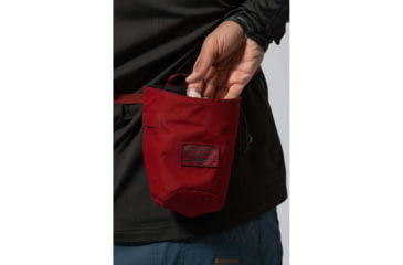 Image of Montane Finger Jam Chalk Bag, Redwood, One Size, PFJCBRWDO09