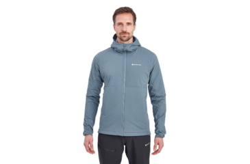 Image of Montane Fireball Lite Hoodie - Mens, Stone Blue, Extra Large, MFBLHSTBX16