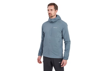 Image of Montane Fireball Lite Hoodie - Mens, Stone Blue, Extra Large, MFBLHSTBX16