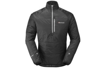 Image of Montane Fireball Smock - Men's-Black/Steel-XX-Large