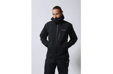 Image of Montane Fleet Jacket, Black, S, MFLEJBLAB6