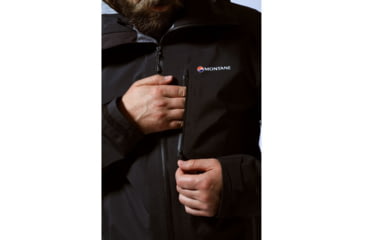 Image of Montane Fleet Jacket, Black, S, MFLEJBLAB6