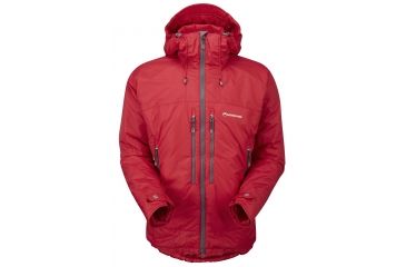 Image of Montane Flux Jacket - Men's-X-Small-Black/Steel