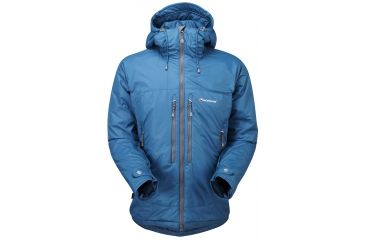 Image of Montane Flux Jacket - Men's-Medium-Moroccan Blue/Graphite