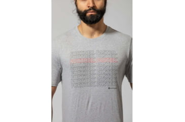 Image of Montane Further Faster T-Shirt - Mens, Grey Marl, Large, MFUFTGRMN09