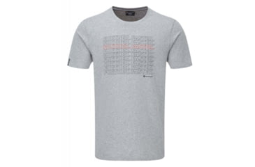 Image of Montane Further Faster T-Shirt - Mens, Grey Marl, Large, MFUFTGRMN09