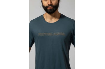 Image of Montane Further Faster T-Shirt - Mens, Orion Blue, Small, MFUFTORIB09