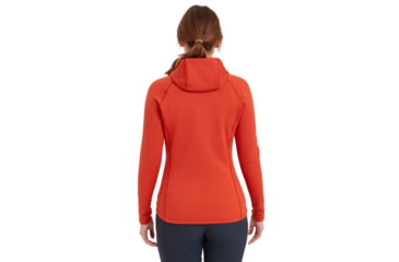Image of Montane Fury Hoodie - Womens, Saffron Red, Large, FFRYHSAFN16