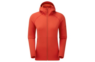 Image of Montane Fury Hoodie - Womens, Saffron Red, Large, FFRYHSAFN16