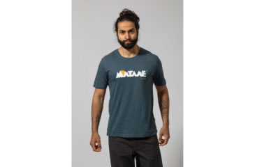 Image of Montane Heritage 1993 T-Shirt - Mens, Orion Blue, Medium, M199TORIM09