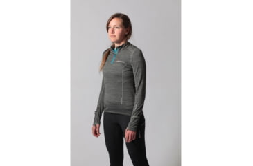 Image of Montane Katla Pull-On Midlayer - Womens, Stratus Grey, Extra Small, FKAPOSTRA6