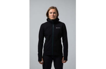 Image of Montane Lyra Hoodie - Womens, Black, Large, FLYHOBLAN08