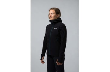 Image of Montane Lyra Hoodie - Womens, Black, Large, FLYHOBLAN08