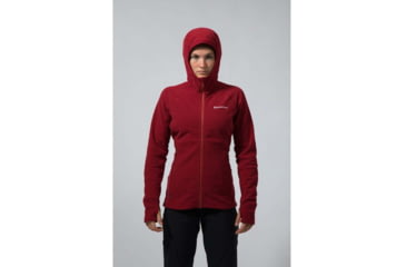 Image of Montane Lyra Hoodie - Womens, Tibetan Red, Large, FLYHOTIBN08