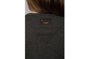 Image of Montane Mono Long Sleeve T-Shirt - Womens, Charcoal, Extra Small, FMNLSCHAA09