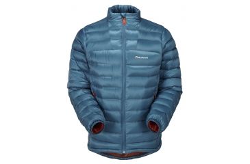 Image of Montane Nitro Jacket - Men's-Moroccan Blue/Burnt Orange-X-Large