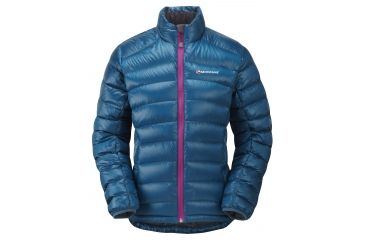 Image of Montane Nitro Jacket - Women's-Moroccan Blue/Steel-X-Small