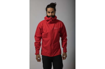 Image of Montane Pac Plus Jacket - Mens, Alpine Red, Large, MPPLJALPN08