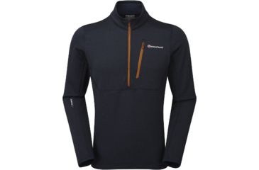 Image of Montane Power Up Pull-On - Men's-Antarctic Blue/Tangerine-Small