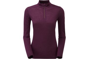 Image of Montane Primino 140g Zip Neck - Women's-Saskatoon Berry-Small