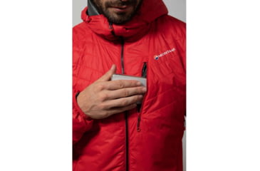 Image of Montane Prism Jacket - Mens, Alpine Red, Medium, MPRIJALPM08