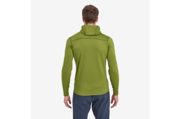 Image of Montane Protium Lite Hooded Pull On Fleece - Men's, Large, Alder Green, MPRLHALGN15