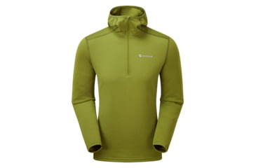 Image of Montane Protium Lite Hooded Pull On Fleece - Men's, Large, Alder Green, MPRLHALGN15
