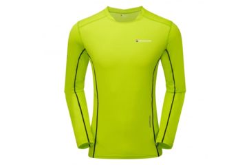 Image of Montane Razor Long Sleeve T-Shirt, Laser Green, S, MRLSTLASB5