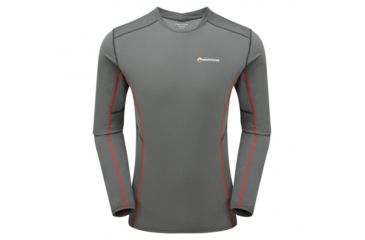 Image of Montane Razor Long Sleeve T-Shirt, Shadow, S, MRLSTSHAB5