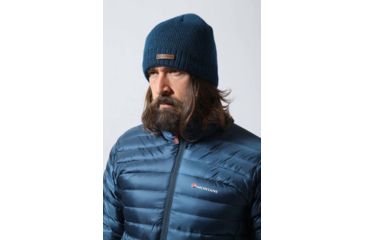 Image of Montane Resolute Beanie, Narwhal Blue, One Size, HRESBNARO6