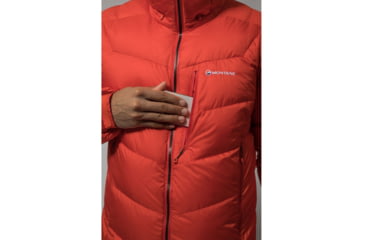 Image of Montane Resolute Down Jacket - Mens, Firefly Orange, Small, MREDJFIRB08