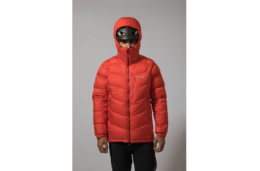 Image of Montane Resolute Down Jacket - Mens, Firefly Orange, Small, MREDJFIRB08