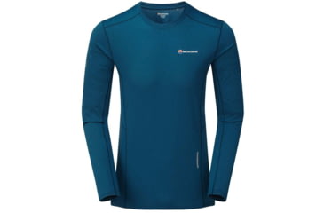 Image of Montane Sabre Long Sleeve T-Shirt - Mens, Narwhal Blue, Extra Small, MSBLSNARA09