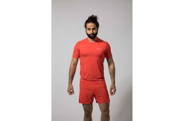 Image of Montane Sabre T-Shirt - Mens, Flag Red, Extra Small, MSBTSFLAA09