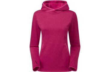Image of Montane Sirenik Hoodie Pull-on-French Berry/Dolomite Pink-10