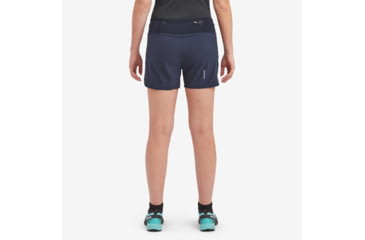 Image of Montane Slipstream Twin Skin Trail Running Shorts - Womens, Eclipse Blue, Large, FSTSSECLN15