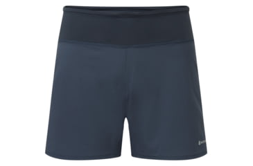 Image of Montane Slipstream Twin Skin Trail Running Shorts - Womens, Eclipse Blue, Large, FSTSSECLN15