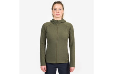 Image of Montane Spinon Hoodie - Womens, Kelp Green, UK8/EUR34/US4/XS, FSPHOKELA13
